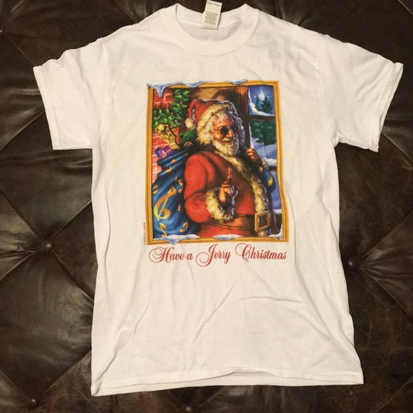 Nwt Jerry Garcia Christmas Shirt 